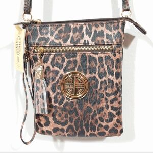 JCH Collection leopard print crossbody bag – NWT